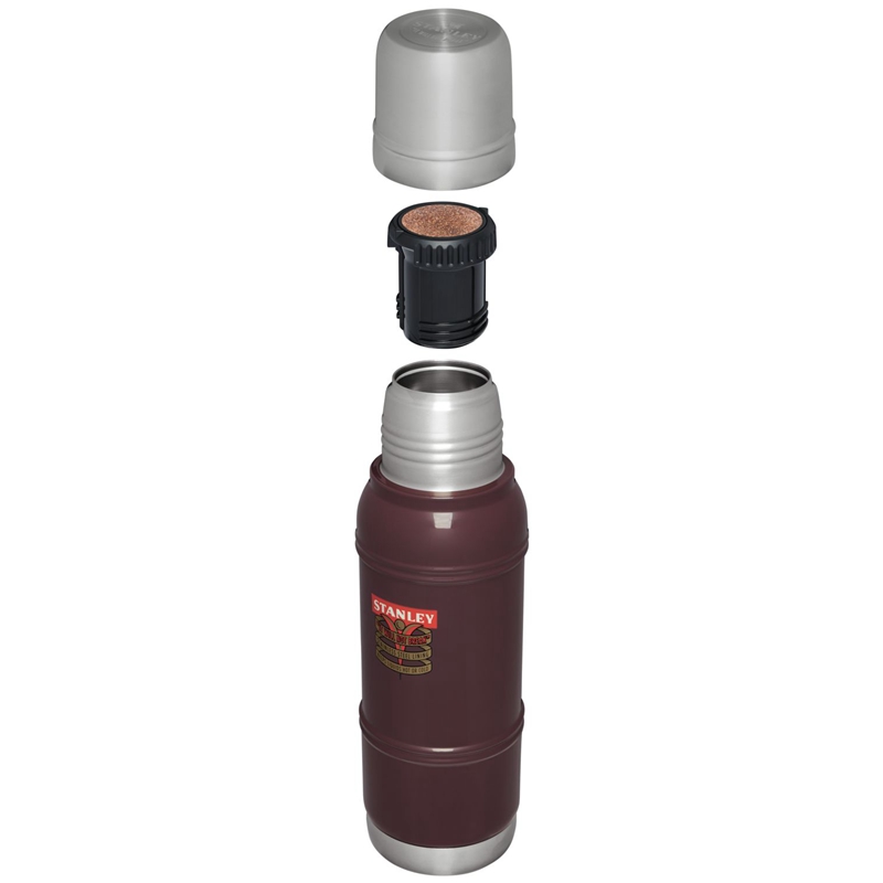 Stanley The Milestones Vacuum Bottles Thermal 1.1 QT Rouge Foncé | 7843-ABSUH