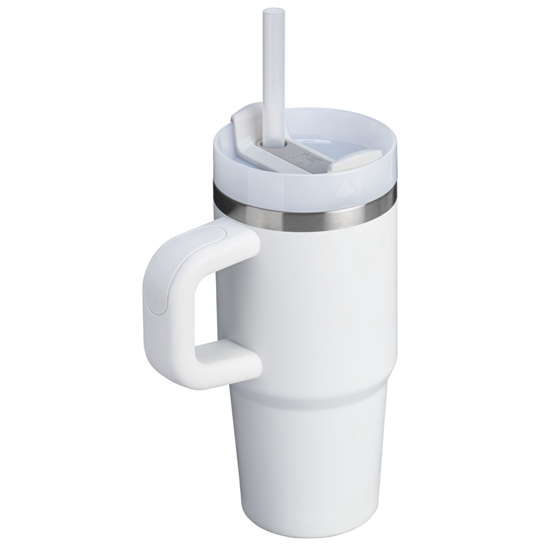 Stanley The Quencher H2.O FlowState™ Tumbler with Handle 14 OZ Blanche | 7640-CWRMT