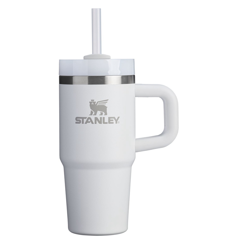 Stanley The Quencher H2.O FlowState™ Tumbler with Handle 14 OZ Blanche | 7640-CWRMT