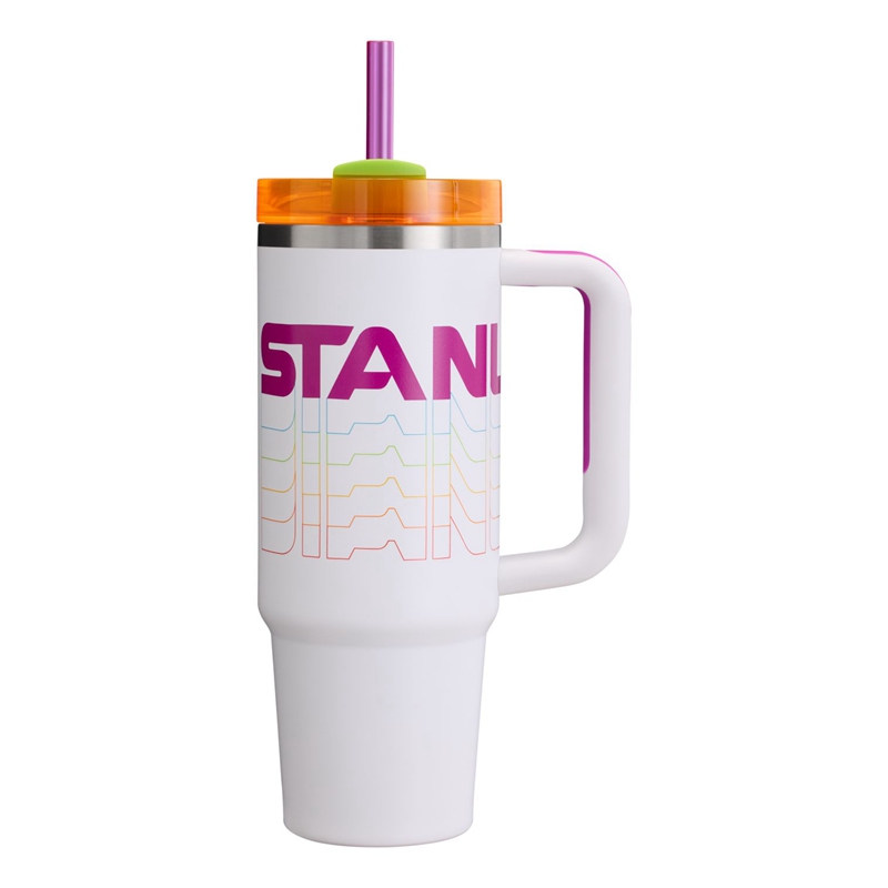 Stanley The Reverb Quencher H2.0 FlowState™ Tumbler 30 OZ Blanche | 7643-OKYIW