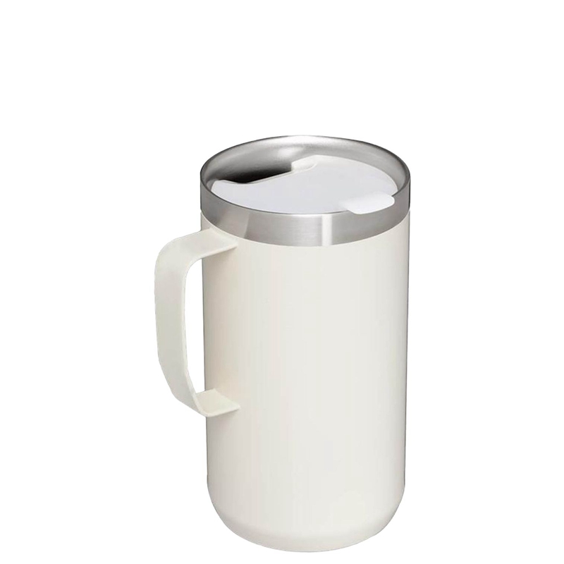 Stanley The Stay-Hot Camp Mugs 24 OZ Blanche | 3259-GYBPM