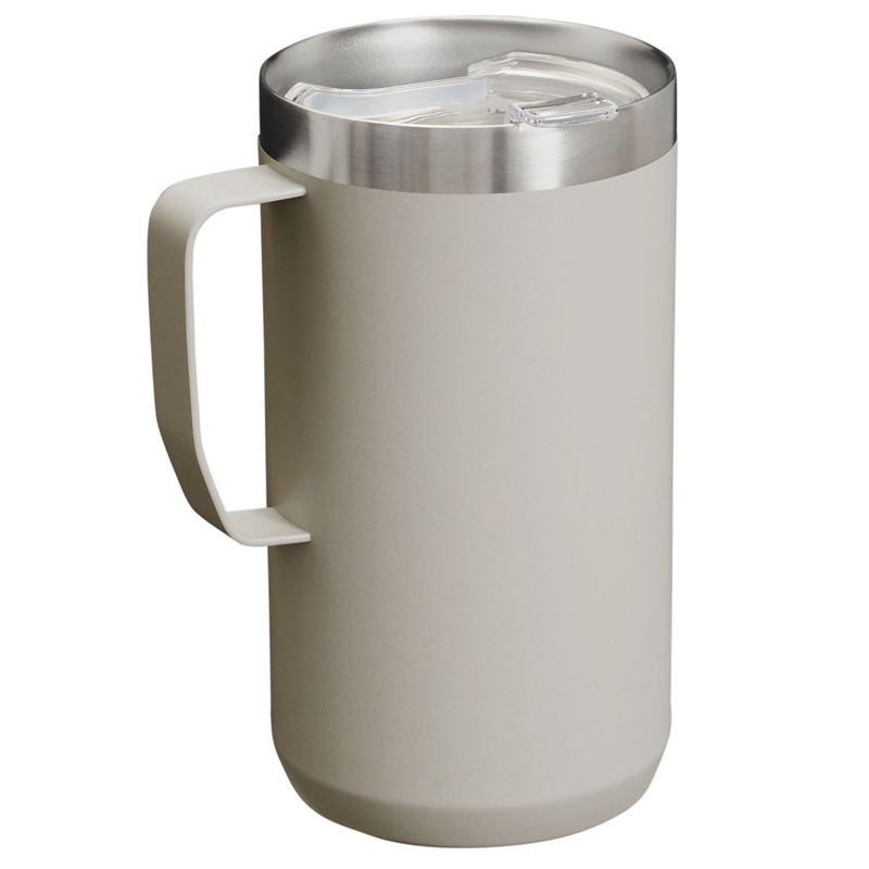 Stanley The Stay-Hot Camp Mugs 24 OZ Grise | 7536-BWQXM