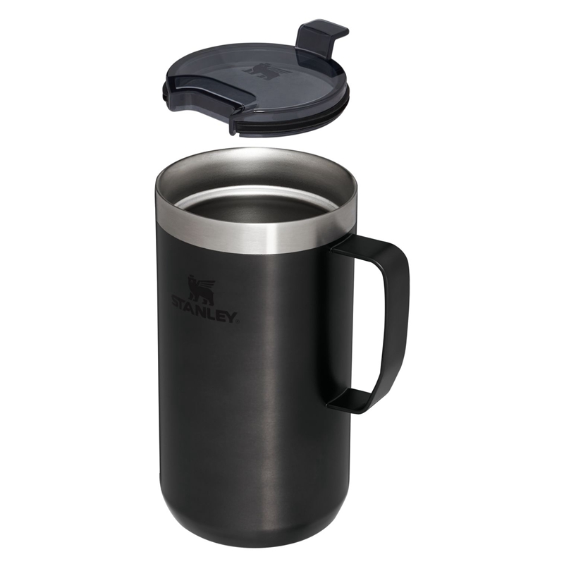 Stanley The Stay-Hot Camp Mugs 24 OZ Grise | 0298-UOCDI