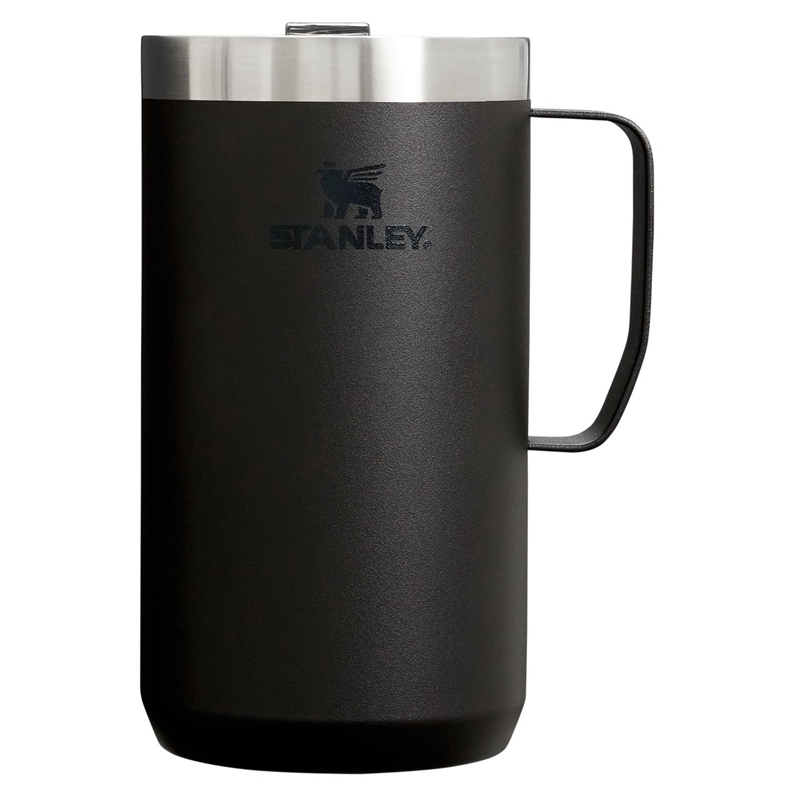 Stanley The Stay-Hot Camp Mugs 24 OZ Noir | 7259-XHDZE