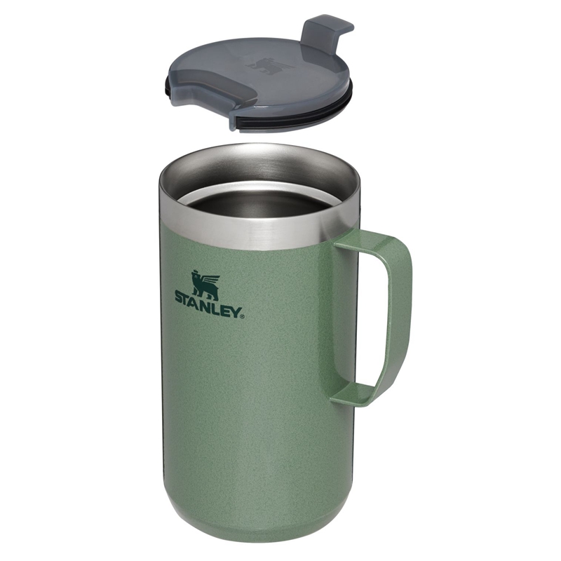 Stanley The Stay-Hot Camp Mugs 24 OZ Vert | 1230-MLKGW