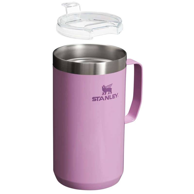 Stanley The Stay-Hot Camp Mugs 24 OZ Violette | 2354-MAYLO