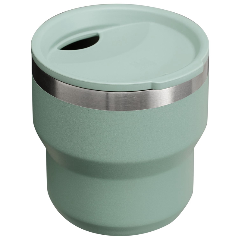 Stanley The Stay-Hot Stacking Cup 10 OZ Vert | 0492-JYRXC