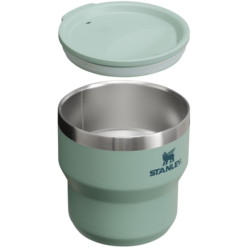 Stanley The Stay-Hot Stacking Cup 10 OZ Vert | 0492-JYRXC